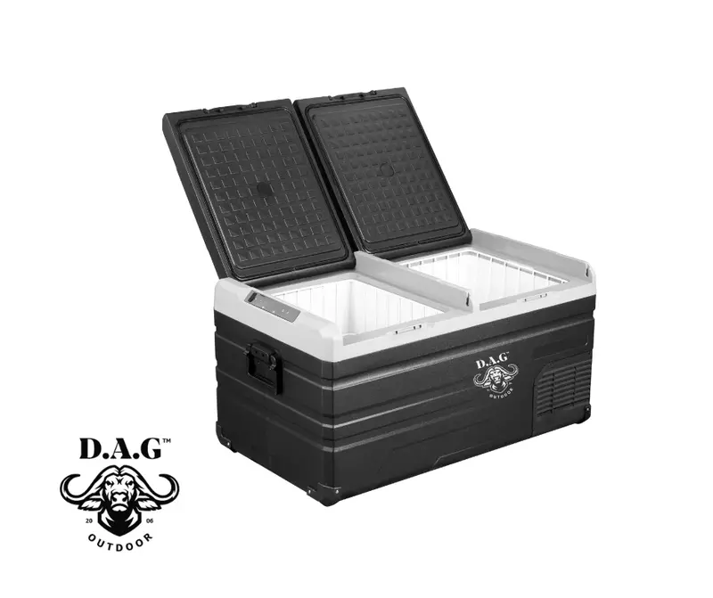 D.A.G 95L DOUBLE DOOR FRIDGE