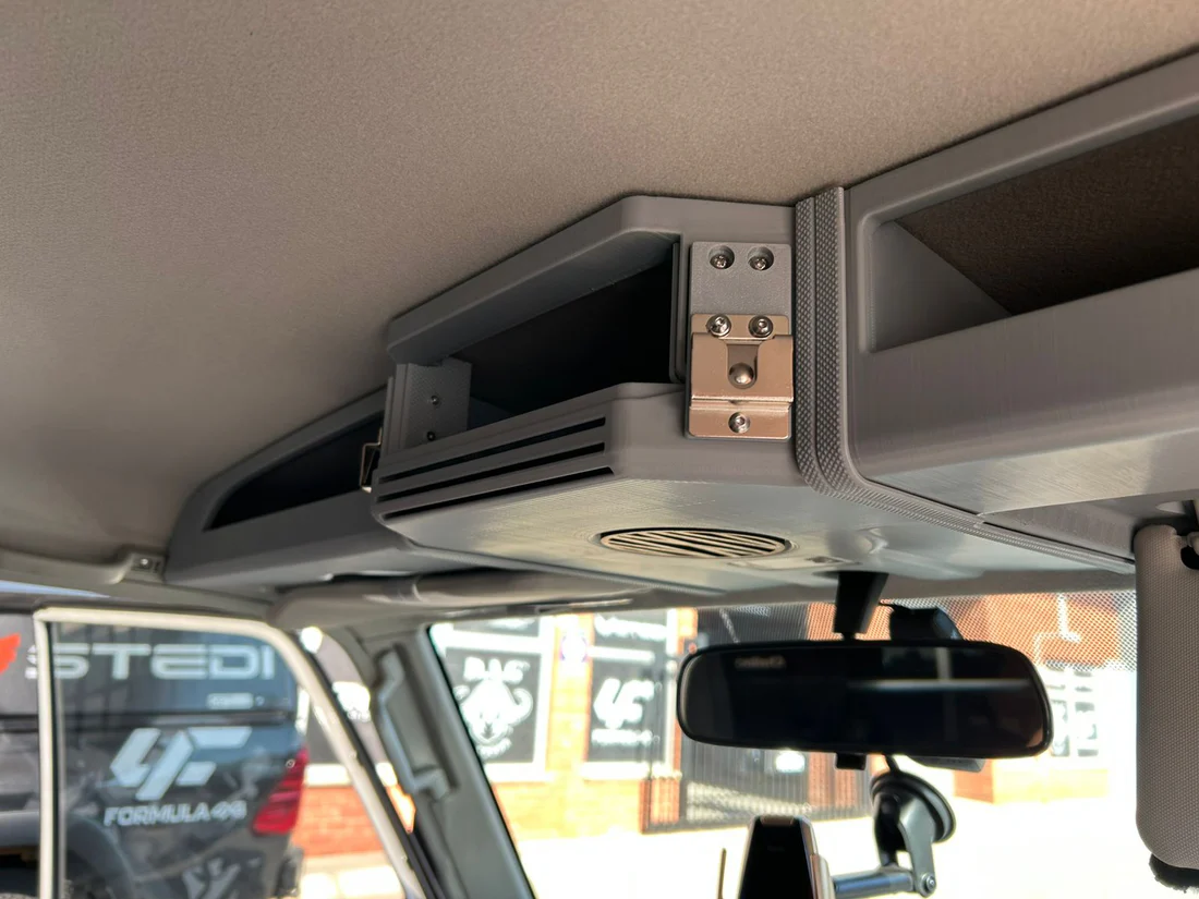 BUSHINDABA LC79 SERIES FULL FACE CBR ROOF CONSOLE D/C GREY 2024+
