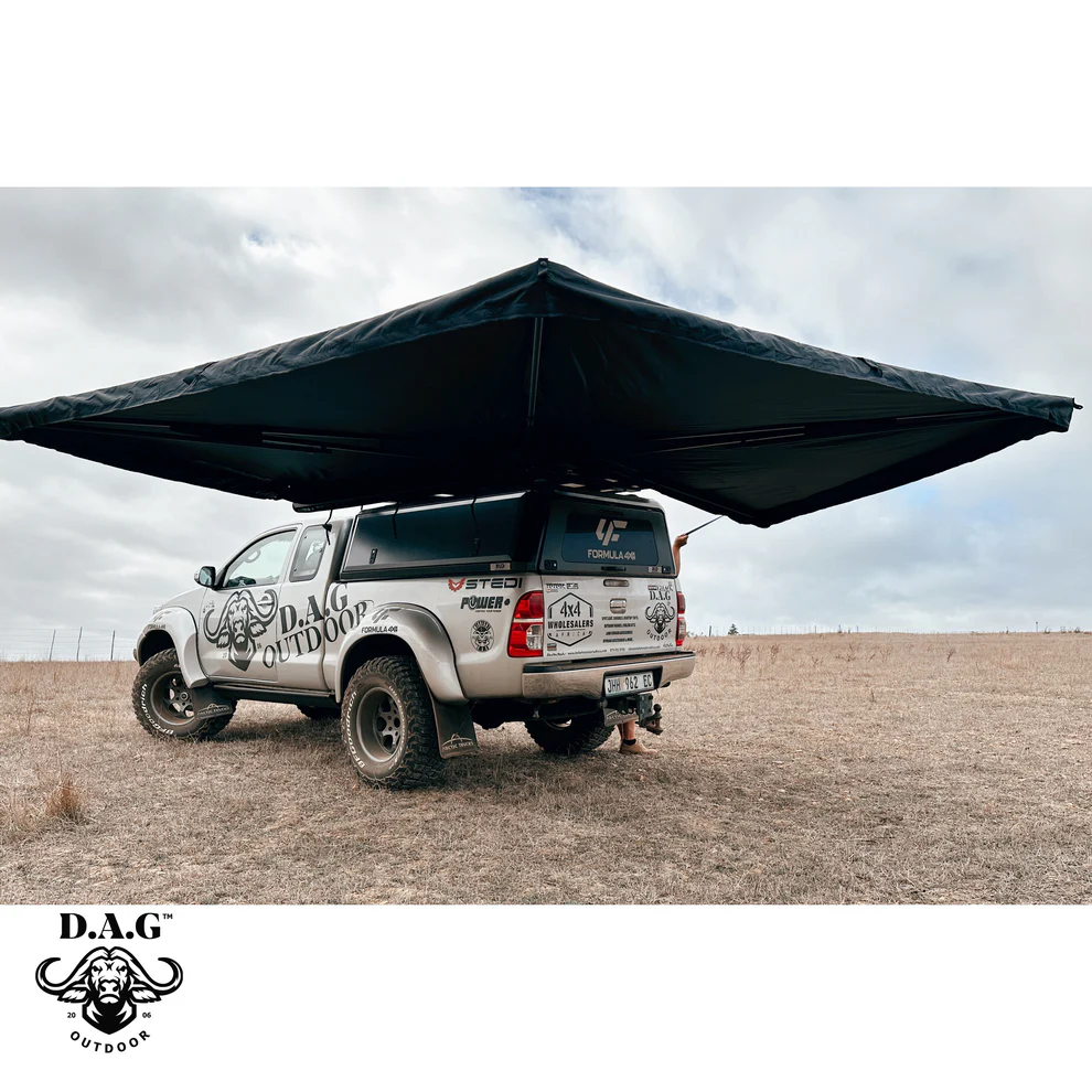 D.A.G 270 DEGREE BUFFALO WING AWNING D.A.G 270 DEGREE BUFFALO WING AWNING